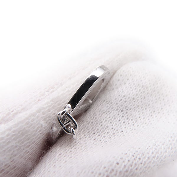 エルメス ブレスレット シェーヌダンクル コントゥール ダイヤ 33P 計0.16ct K18WGホワイトゴールド サイズSH HERMES