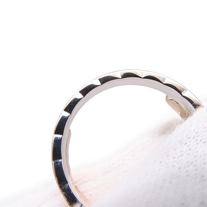 シャネル リング ココクラッシュ コレクション スモール ダイヤ 2P 計約0.03ct K18PG/K18WG サイズ55 J11971 指輪