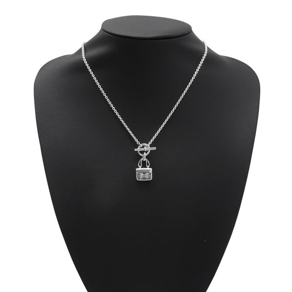 エルメス ネックレス アミュレット コンスタンス ペンダント ネックレス SV925シルバー HERMES ジュエリー