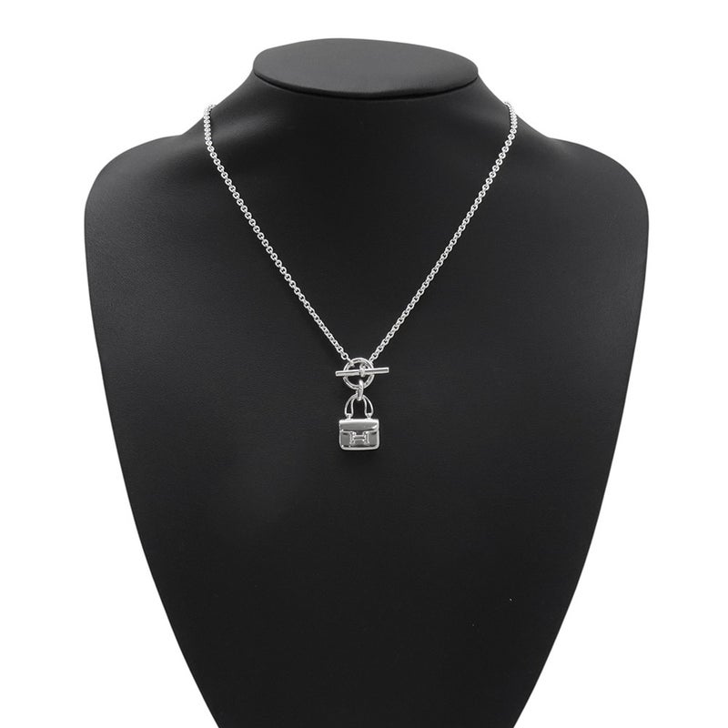 エルメス ネックレス アミュレット コンスタンス ペンダント ネックレス SV925シルバー HERMES ジュエリー