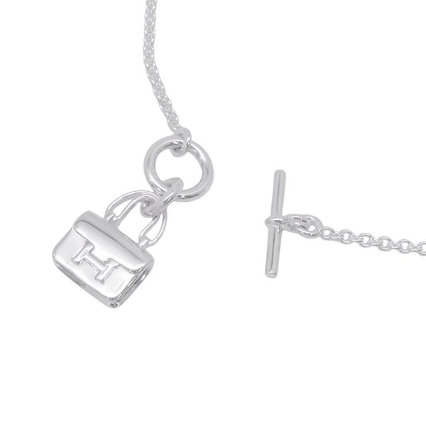 エルメス ネックレス アミュレット コンスタンス ペンダント ネックレス SV925シルバー HERMES ジュエリー