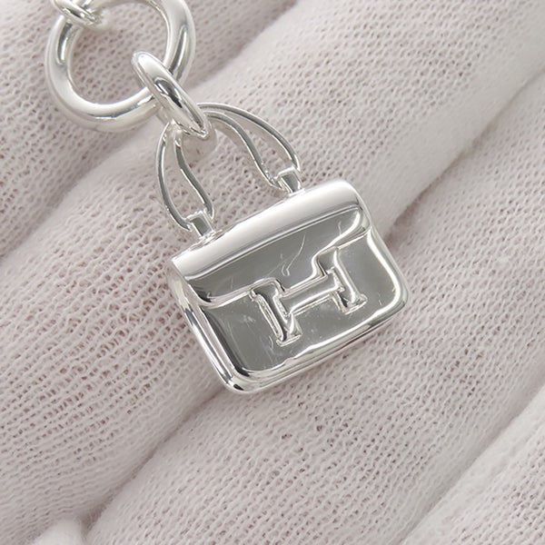 エルメス ネックレス アミュレット コンスタンス ペンダント ネックレス SV925シルバー HERMES ジュエリー