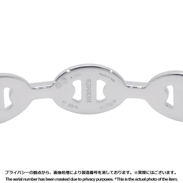 エルメス ブレスレット シェーヌダンクル アンシェネ バングル SV925シルバー サイズLG HERMES ジュエリー