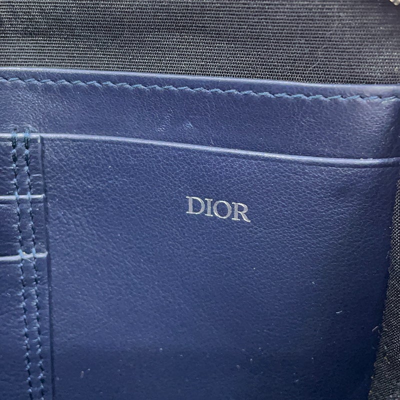 クリスチャン・ディオール ショルダーバッグ ダブルジップポケット レザー 2PUBC120GBC Christian Dior