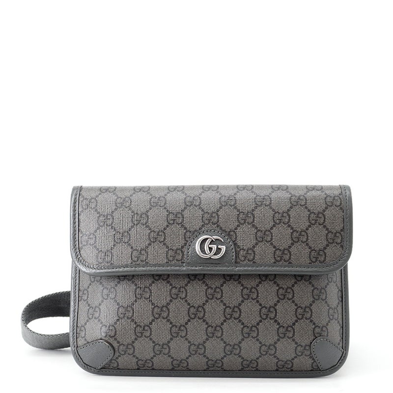 グッチ ボディバッグ GGスプリーム ベルトバッグ PVC レザー 752597 GUCCI