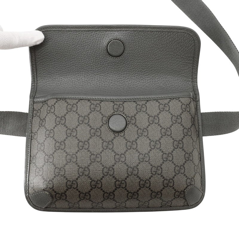グッチ ボディバッグ GGスプリーム ベルトバッグ PVC レザー 752597 GUCCI