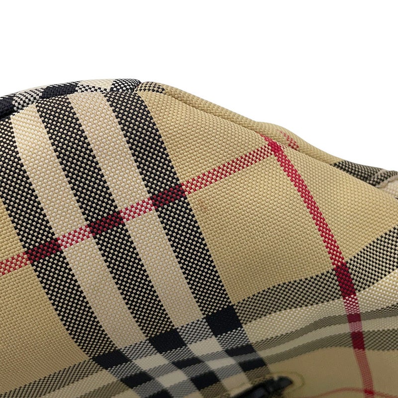 バーバリー ボディバッグ ノバチェック ウエストバッグ キャンバス 8084114 BURBERRY
