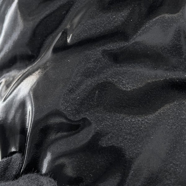 サンローランパリ トートバッグ ロゴ ワイドパファー シルクテックキャンバス 756269 SAINT LAURENT PARIS 黒