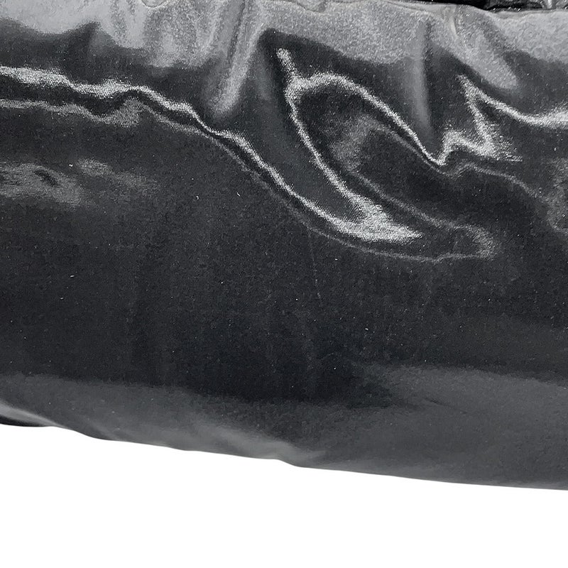 サンローランパリ トートバッグ ロゴ ワイドパファー シルクテックキャンバス 756269 SAINT LAURENT PARIS 黒