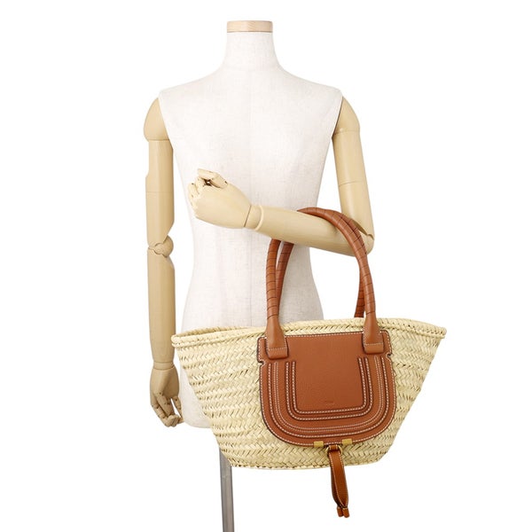 クロエ ハンドバッグ マーシー ラフィア トート ミディアム ラフィア レザー CHC20US828C9725M Chloe