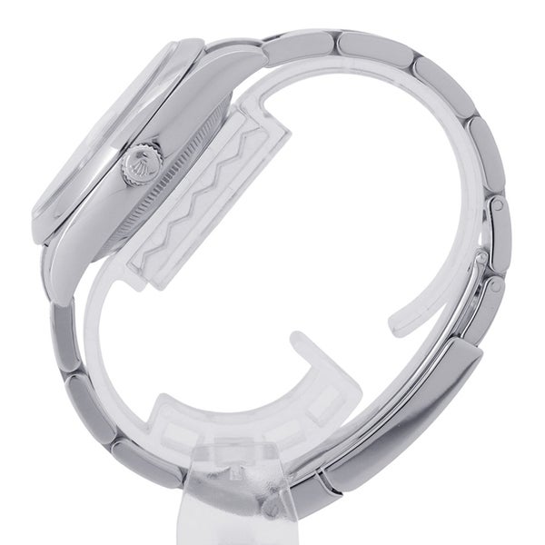 ロレックス オイスターパーペチュアル デイト 115200 ランダムシリアル ルーレット シルバー文字盤