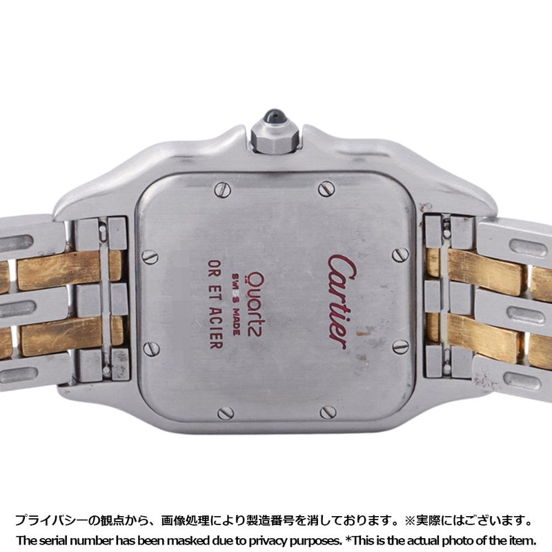 カルティエ パンテールMM 2ロウ W25028B6 Cartier 腕時計 アイボリー文字盤 クォーツ