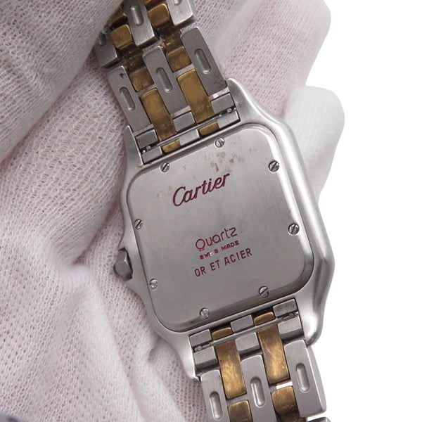 カルティエ パンテールMM 2ロウ W25028B6 Cartier 腕時計 アイボリー文字盤 クォーツ