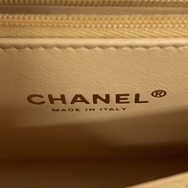 シャネル ハンドバッグ マトラッセ ココマーク ココハンドル キャビアスキン A92991 CHANEL 2way 白