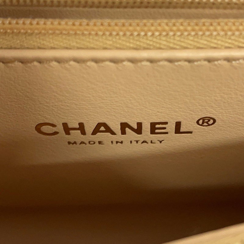 シャネル ハンドバッグ マトラッセ ココマーク ココハンドル キャビアスキン A92991 CHANEL 2way 白