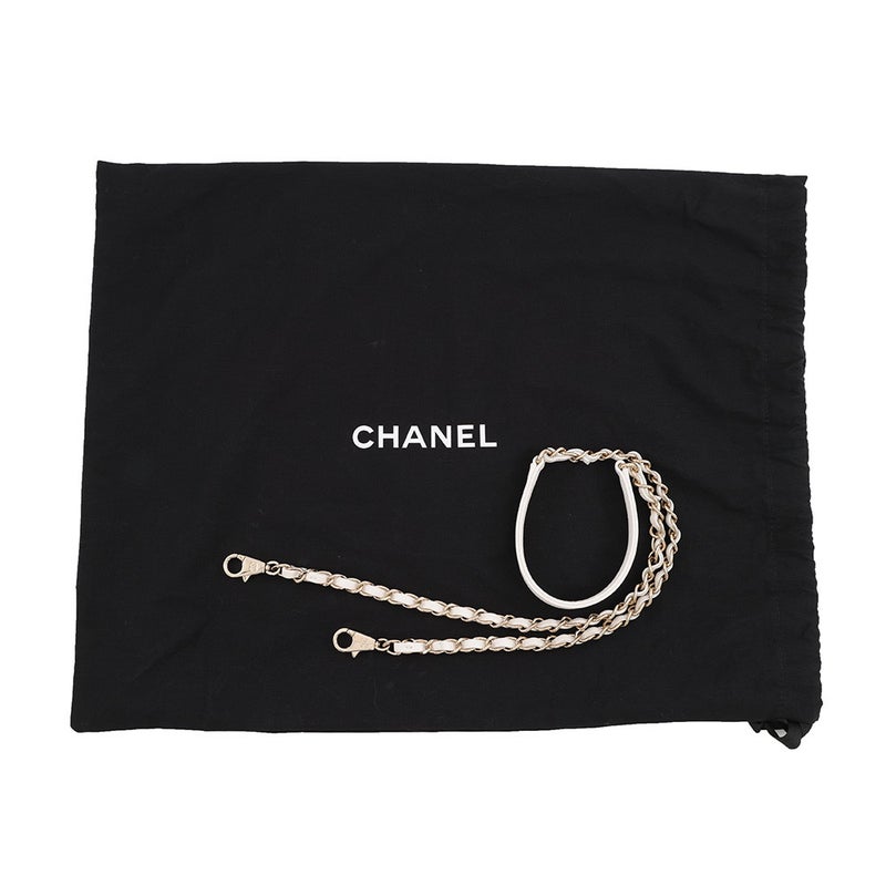 シャネル ハンドバッグ マトラッセ ココマーク ココハンドル キャビアスキン A92991 CHANEL 2way 白