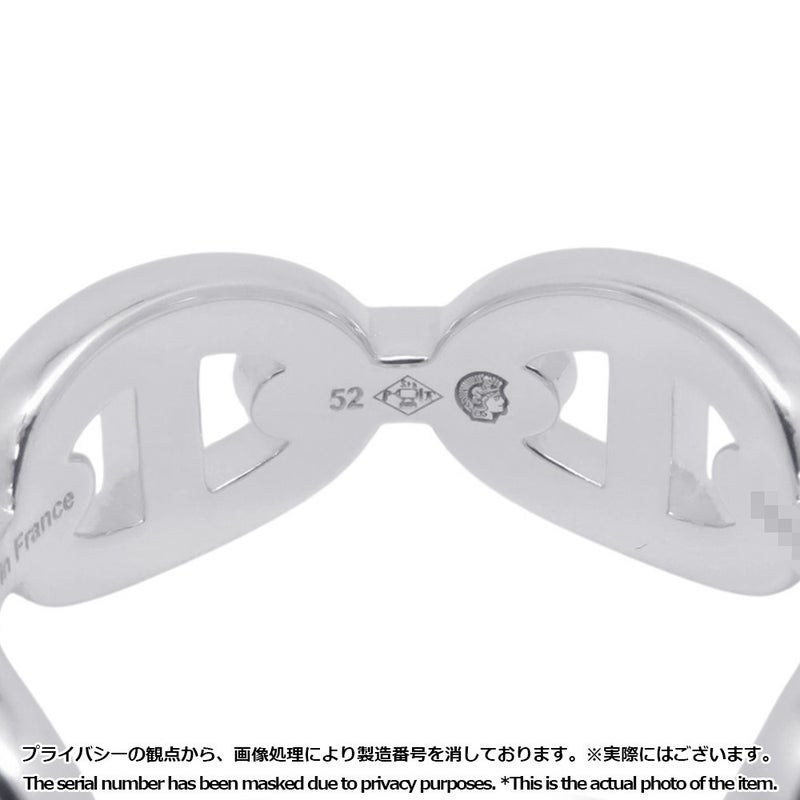 エルメス リング シェーヌダンクル アンシェネPM Enchainee SV925シルバーリングサイズ52 HERMES ジュエリー