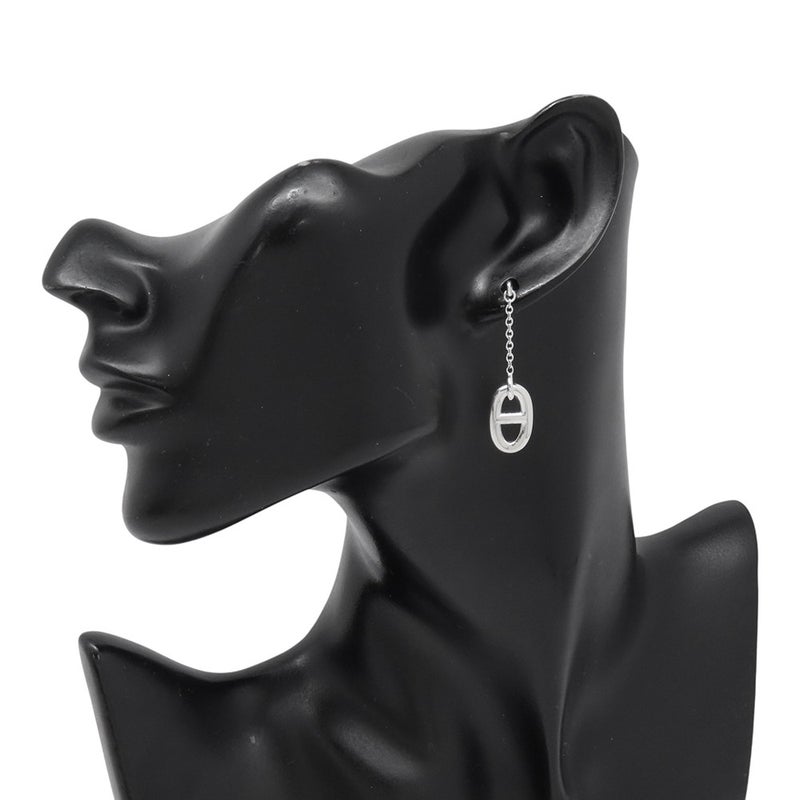 エルメス ピアス シェーヌダンクル ファランドール Earrings SV925シルバー HERMES ジュエリー イヤリング