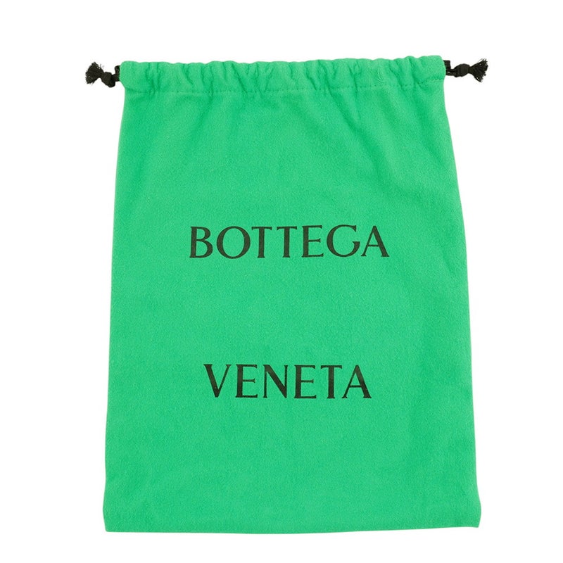 ボッテガヴェネタ ハンドバッグ イントレチャート スモール ターン ポーチ ラムスキン 701023 BOTTEGA VENETA グリーン