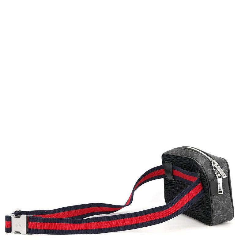 グッチ ボデイバッグ GGスプリーム スモール ベルトバッグ 792094 GUCCI バッグ メンズ 黒