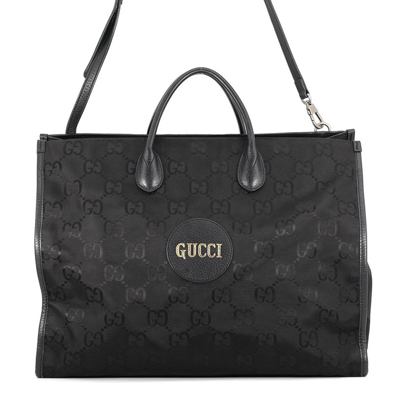 グッチ トートバッグ GGナイロン オブザグリット Gucci Off The Grid 630353 GUCCI バッグ 2wayショルダーバッグ 黒