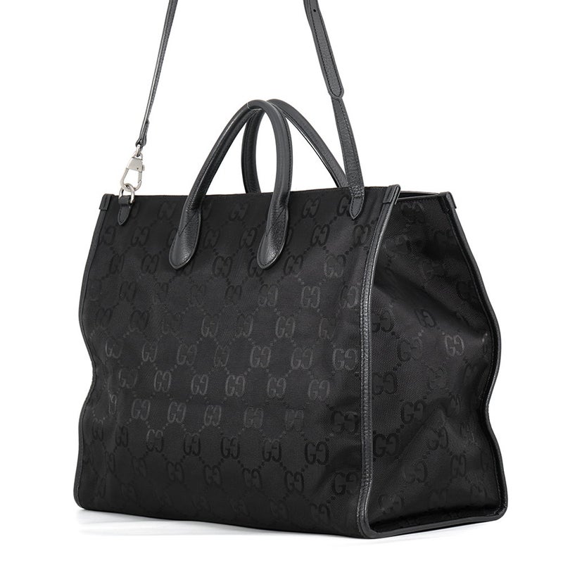 グッチ トートバッグ GGナイロン オブザグリット Gucci Off The Grid 630353 GUCCI バッグ 2wayショルダーバッグ 黒