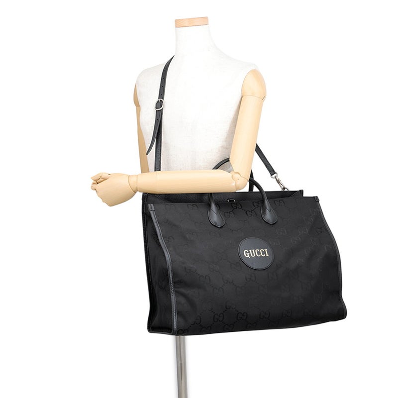 グッチ トートバッグ GGナイロン オブザグリット Gucci Off The Grid 630353 GUCCI バッグ 2wayショルダーバッグ 黒