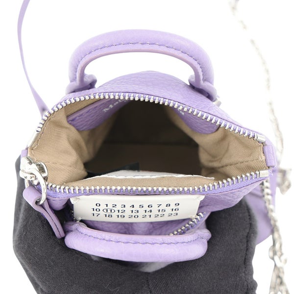 メゾンマルジェラ チェーンショルダーバッグ 5AC リサイクル クラシック ベビー レザー SB3WG0025 Maison Margiela