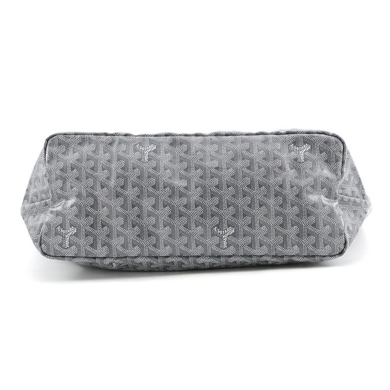 ゴヤール トートバッグ サンルイPM PVC/レザー STLOUIPMLTY51CL51P GOYARD ポーチ付き ヘリンボーン