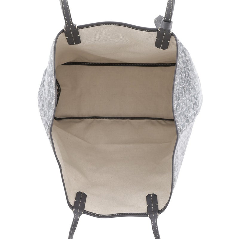 ゴヤール トートバッグ サンルイPM PVC/レザー STLOUIPMLTY51CL51P GOYARD ポーチ付き ヘリンボーン