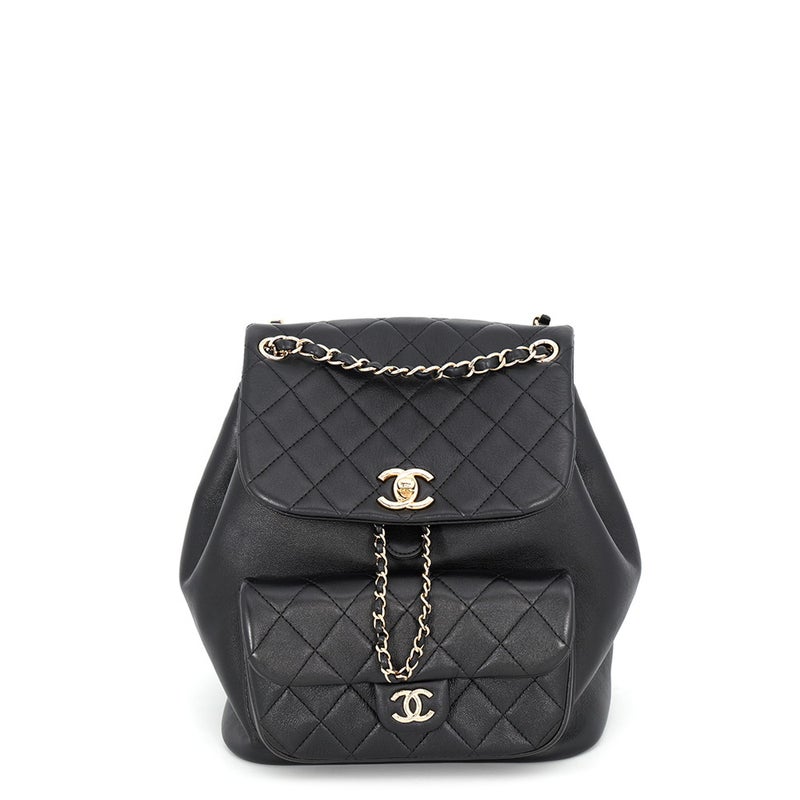 シャネル リュック マトラッセ ココマーク スモール バックパック ラムスキン AS2908 CHANEL バッグ 黒