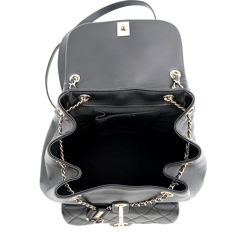 シャネル リュック マトラッセ ココマーク スモール バックパック ラムスキン AS2908 CHANEL バッグ 黒