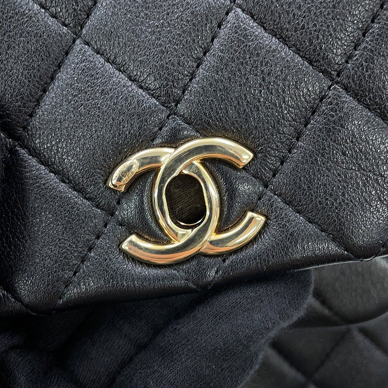シャネル リュック マトラッセ ココマーク スモール バックパック ラムスキン AS2908 CHANEL バッグ 黒