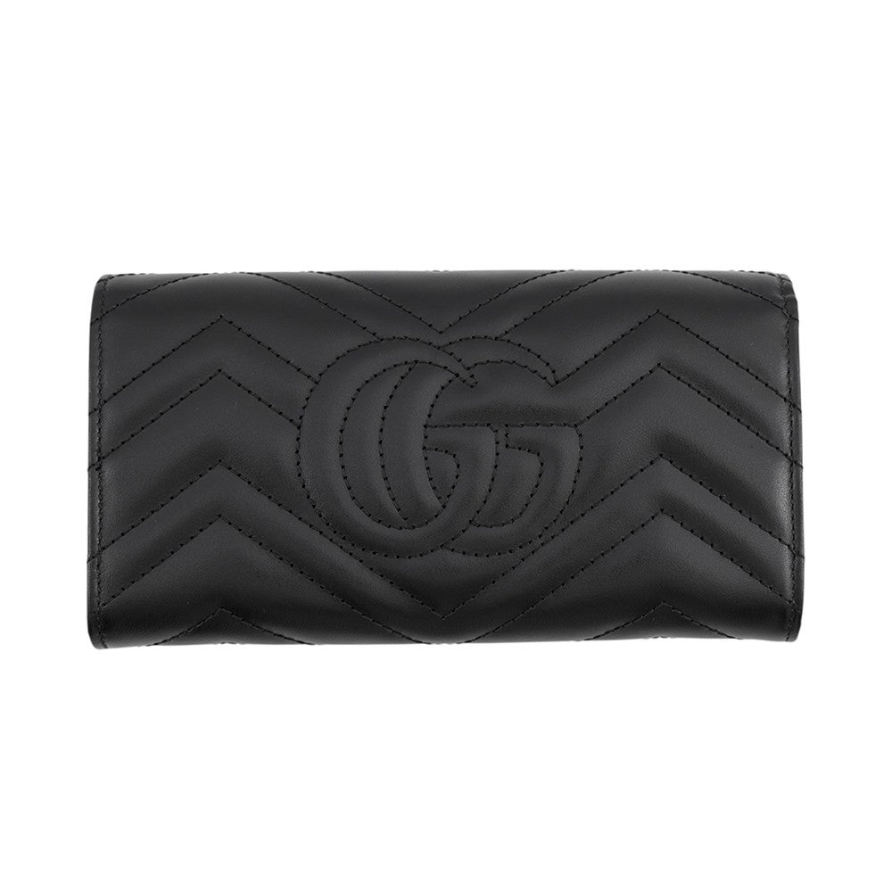 グッチ 長財布 GGマーモント ダブルG コンチネンタルウォレット レザー