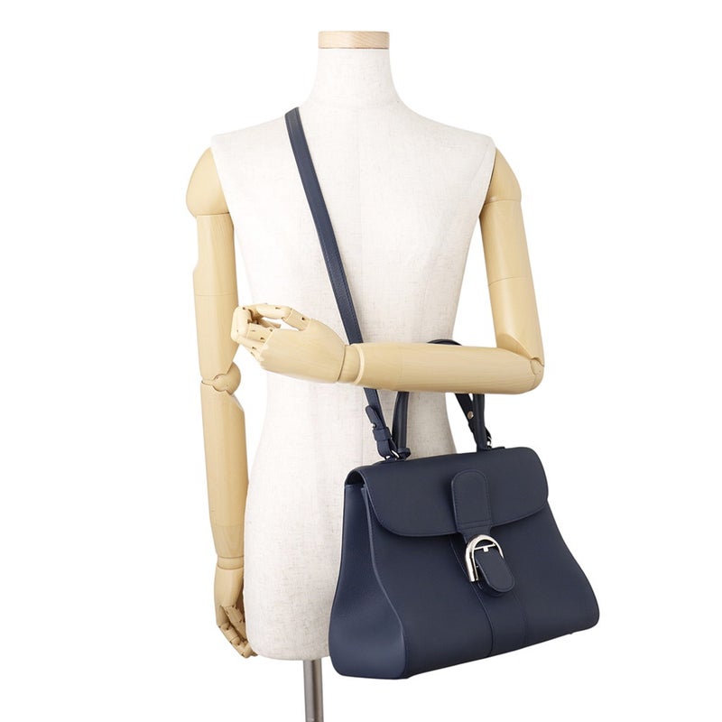 デルヴォー ハンドバッグ ブリヨンMM ロデオカーフレザー AA0405AAU049BPA Delvaux 2way