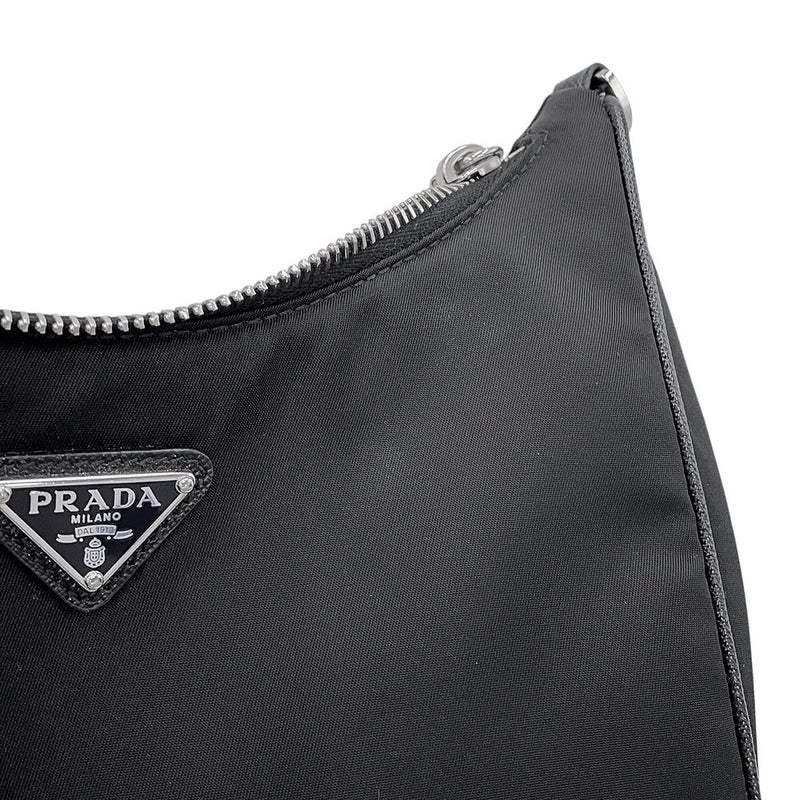 プラダ ショルダーバッグ Re-Edition 2005 Re-Nylon ナイロン 1BH204 PRADA 2wayバッグ 黒