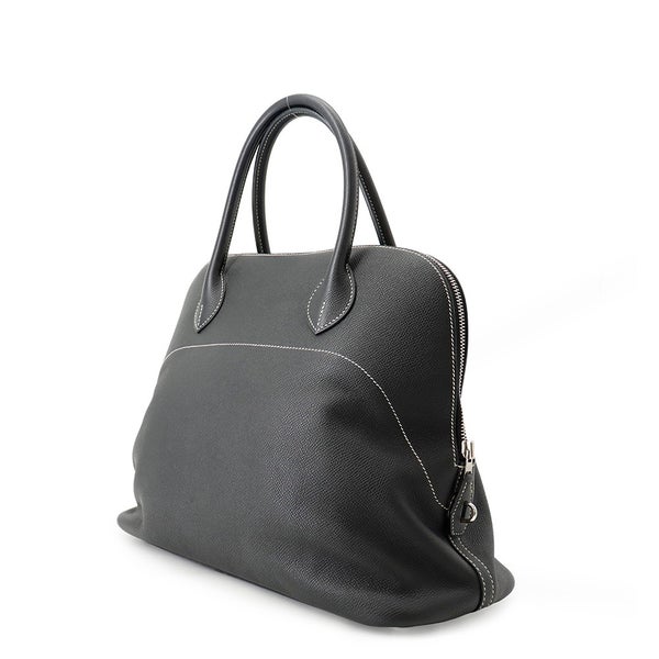 エルメス ハンドバッグ ボリード リラックス 35 ブラック/シルバー金具 エプソンスープル X刻印 HERMES 2way 黒