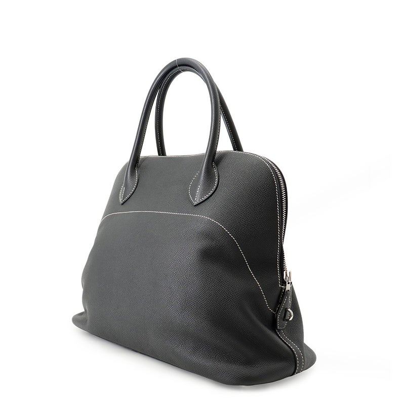 エルメス ハンドバッグ ボリード リラックス 35 ブラック/シルバー金具 エプソンスープル X刻印 HERMES 2way 黒