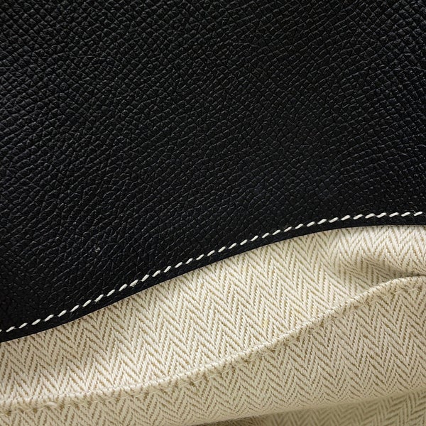 エルメス ハンドバッグ ボリード リラックス 35 ブラック/シルバー金具 エプソンスープル X刻印 HERMES 2way 黒