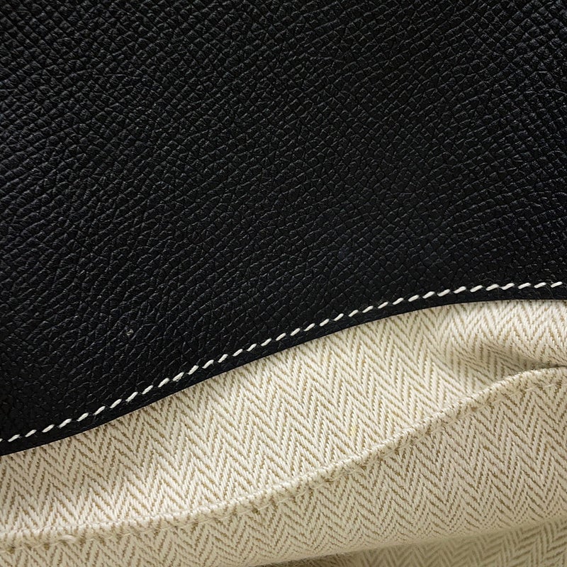 エルメス ハンドバッグ ボリード リラックス 35 ブラック/シルバー金具 エプソンスープル X刻印 HERMES 2way 黒