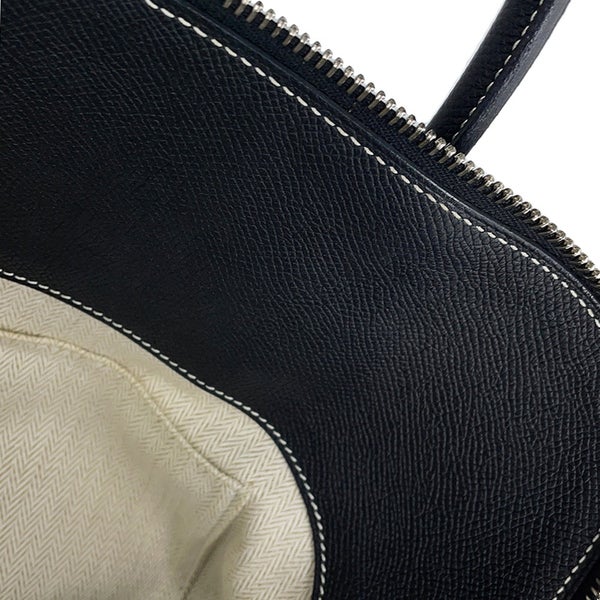 エルメス ハンドバッグ ボリード リラックス 35 ブラック/シルバー金具 エプソンスープル X刻印 HERMES 2way 黒