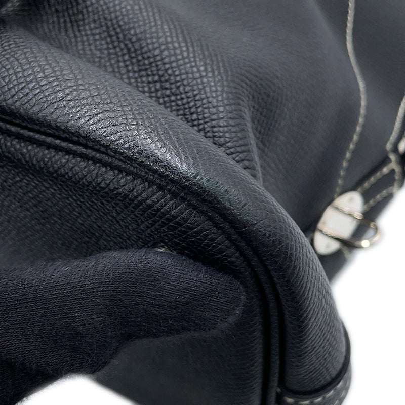 エルメス ハンドバッグ ボリード リラックス 35 ブラック/シルバー金具 エプソンスープル X刻印 HERMES 2way 黒