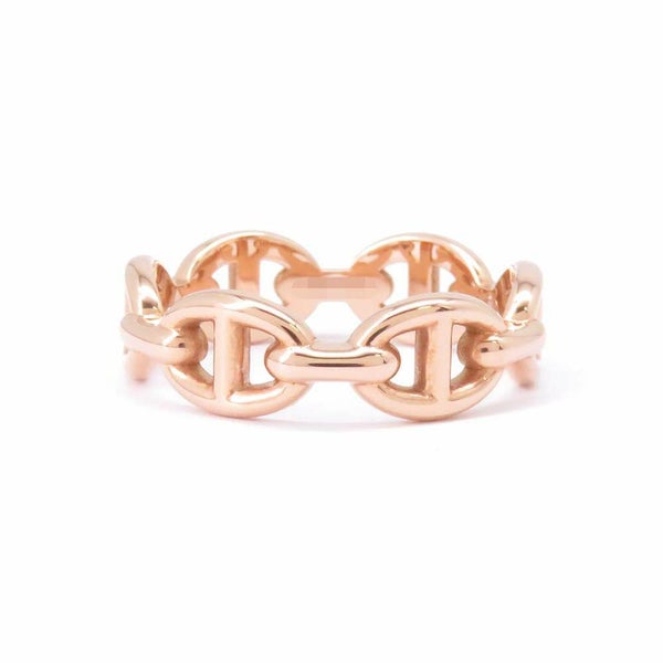 エルメス リング シェーヌダンクル アンシェネPM K18PGピンクゴールド リングサイズ52 HERMES 指輪