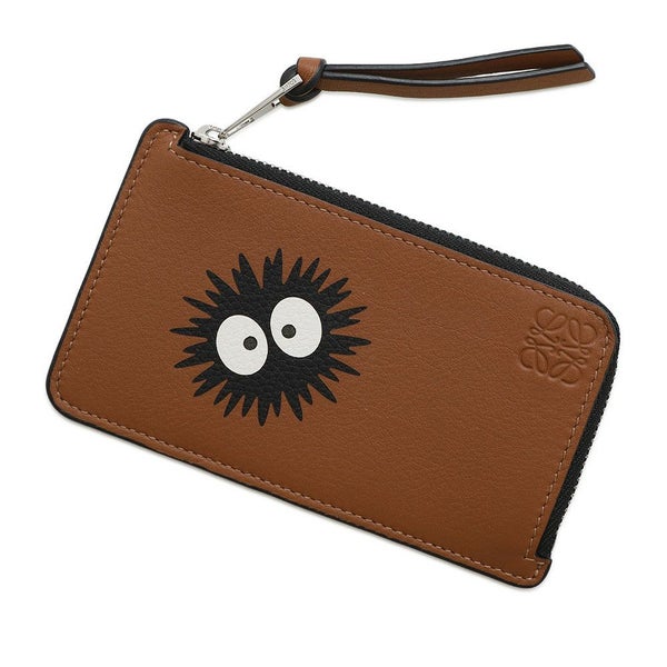 ロエベ カードケース スタジオジブリ 千と千尋の神隠し まっくろくろすけ C643Z40X01 コインケース フラグメントケース 黒