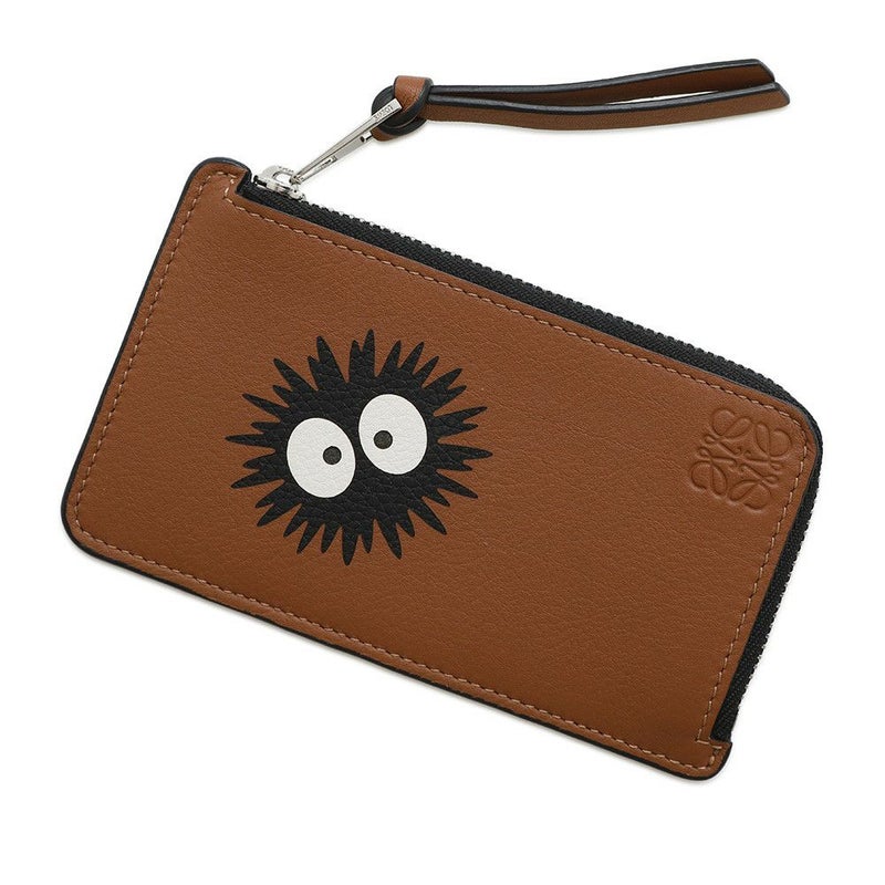 ロエベ カードケース スタジオジブリ 千と千尋の神隠し まっくろくろすけ C643Z40X01 コインケース フラグメントケース 黒