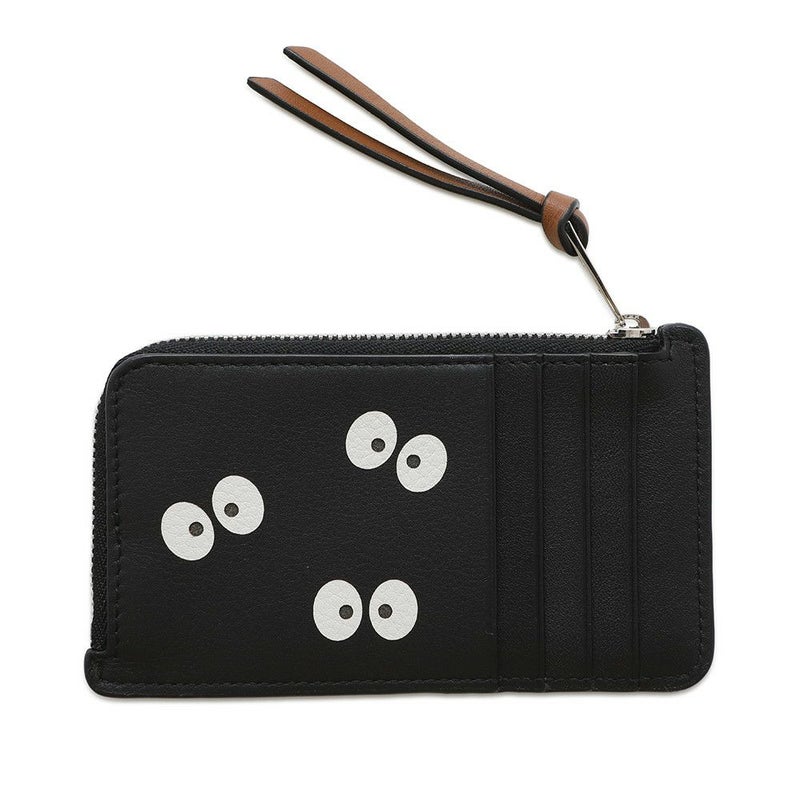 ロエベ カードケース スタジオジブリ 千と千尋の神隠し まっくろくろすけ C643Z40X01 コインケース フラグメントケース 黒