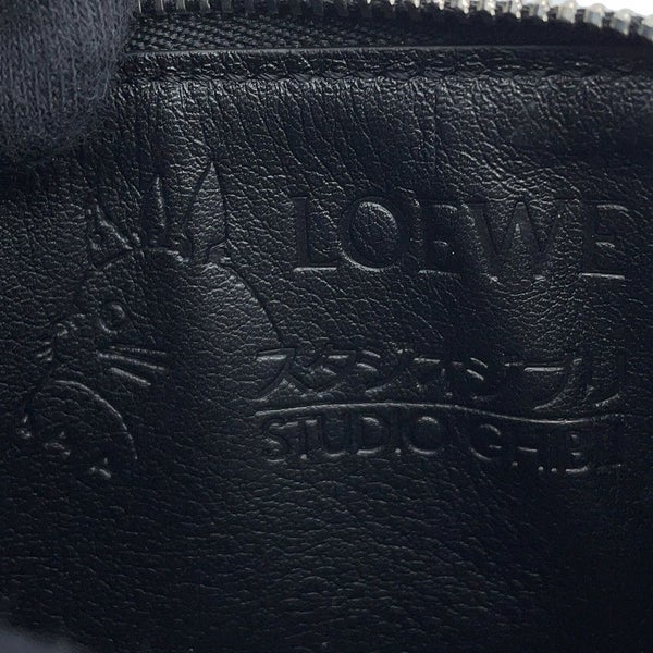 ロエベ カードケース スタジオジブリ 千と千尋の神隠し まっくろくろすけ C643Z40X01 コインケース フラグメントケース 黒