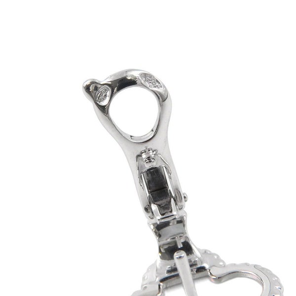 ヴァンクリーフ&アーペル ピアス ヴィンテージ アルハンブラ イヤリング マザーオブパール K18WGホワイトゴールド VCARF48600