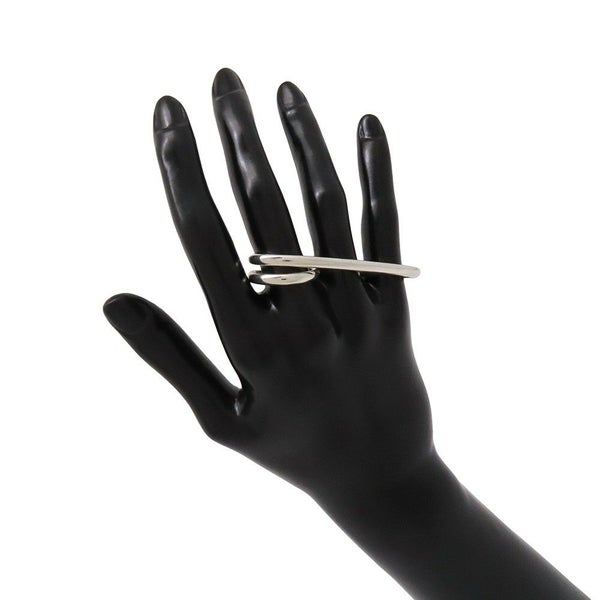 エルメス リング シェーヌダンクル パンク トリプル Chaine d'Ancre SV925シルバー リングサイズ57 HERMES 指輪