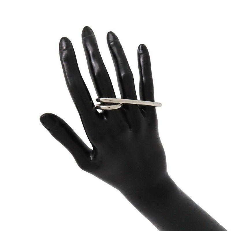 エルメス リング シェーヌダンクル パンク トリプル Chaine d'Ancre SV925シルバー リングサイズ57 HERMES 指輪